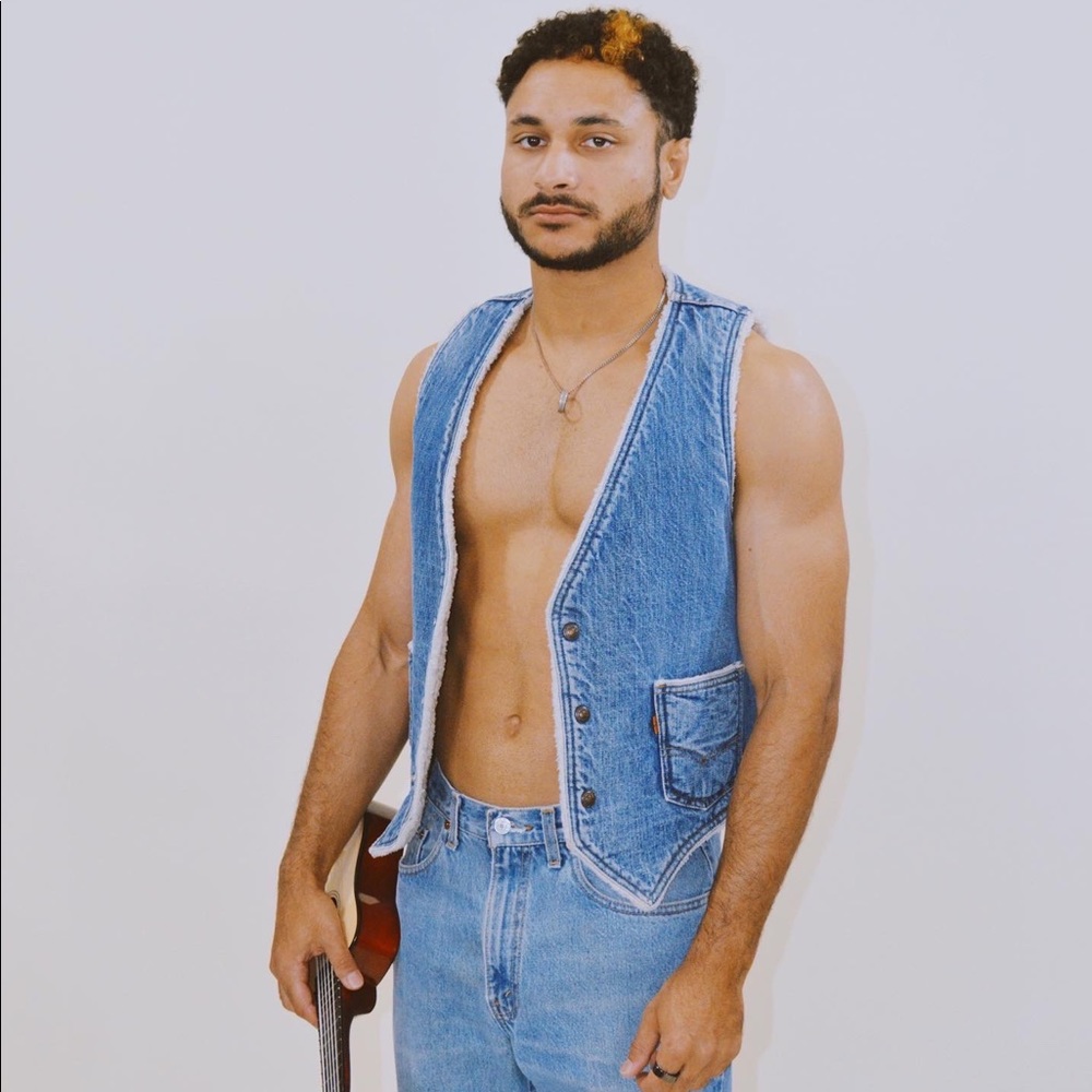 Vintage 80’s Levi’s Sherpa Denim Vest